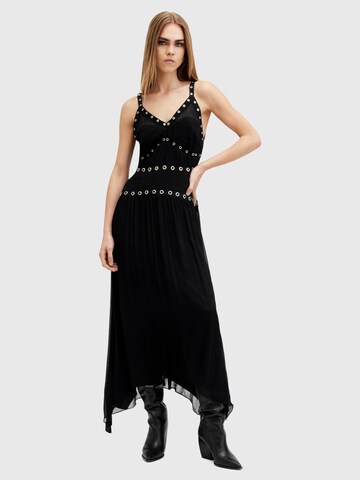 AllSaints Evening Dress 'ZITA' in Black: front