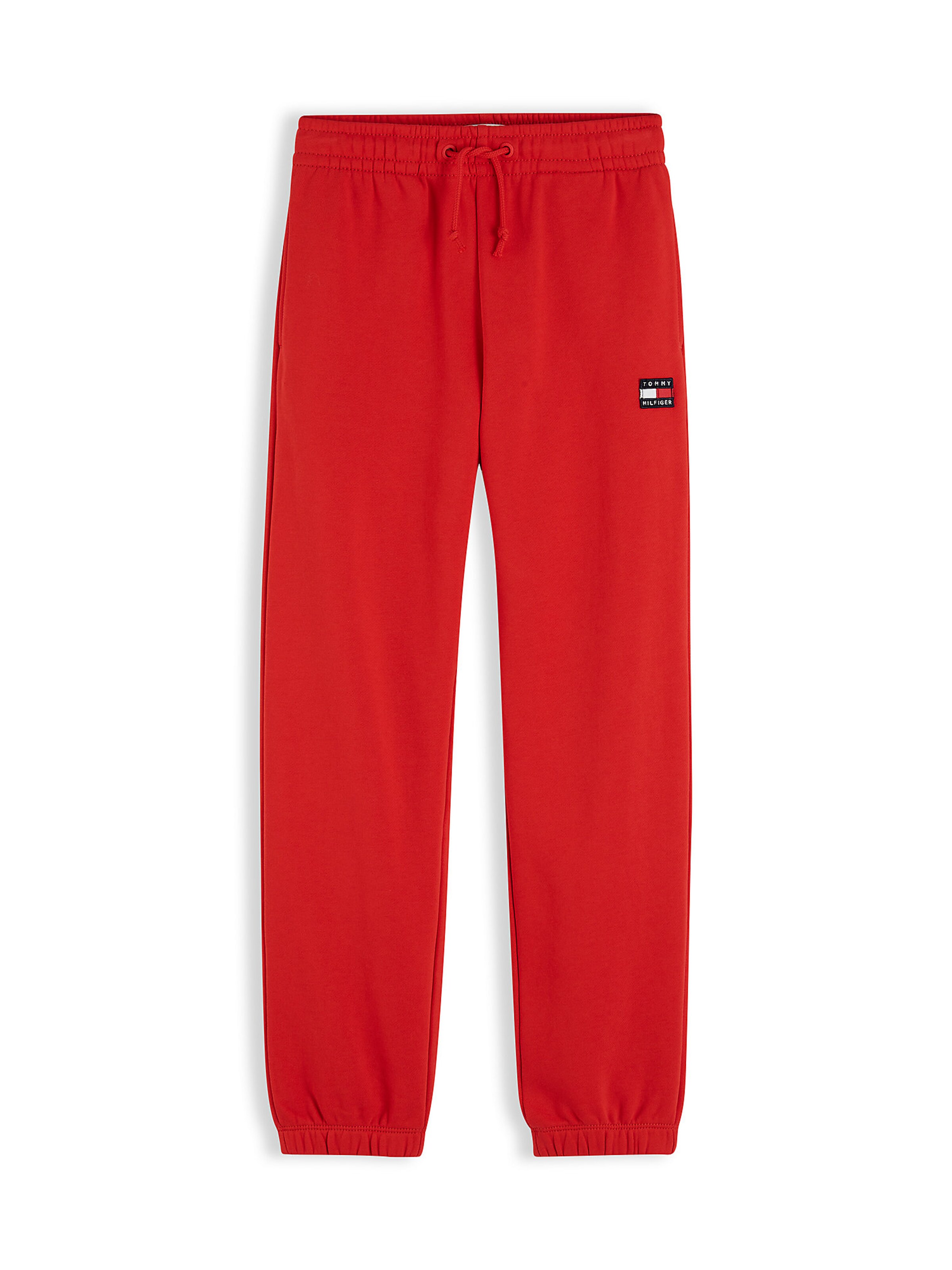Pantalon TOMMY HILFIGER en rouge : devant