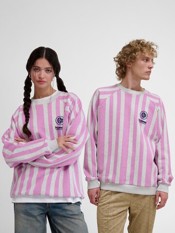 Sweat-shirt 'Soccer Love' Hummel en blanc : devant