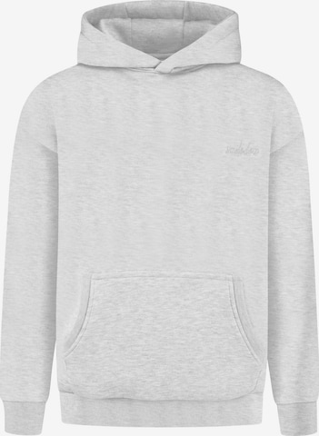 Veste de survêtement Smilodox en gris : devant
