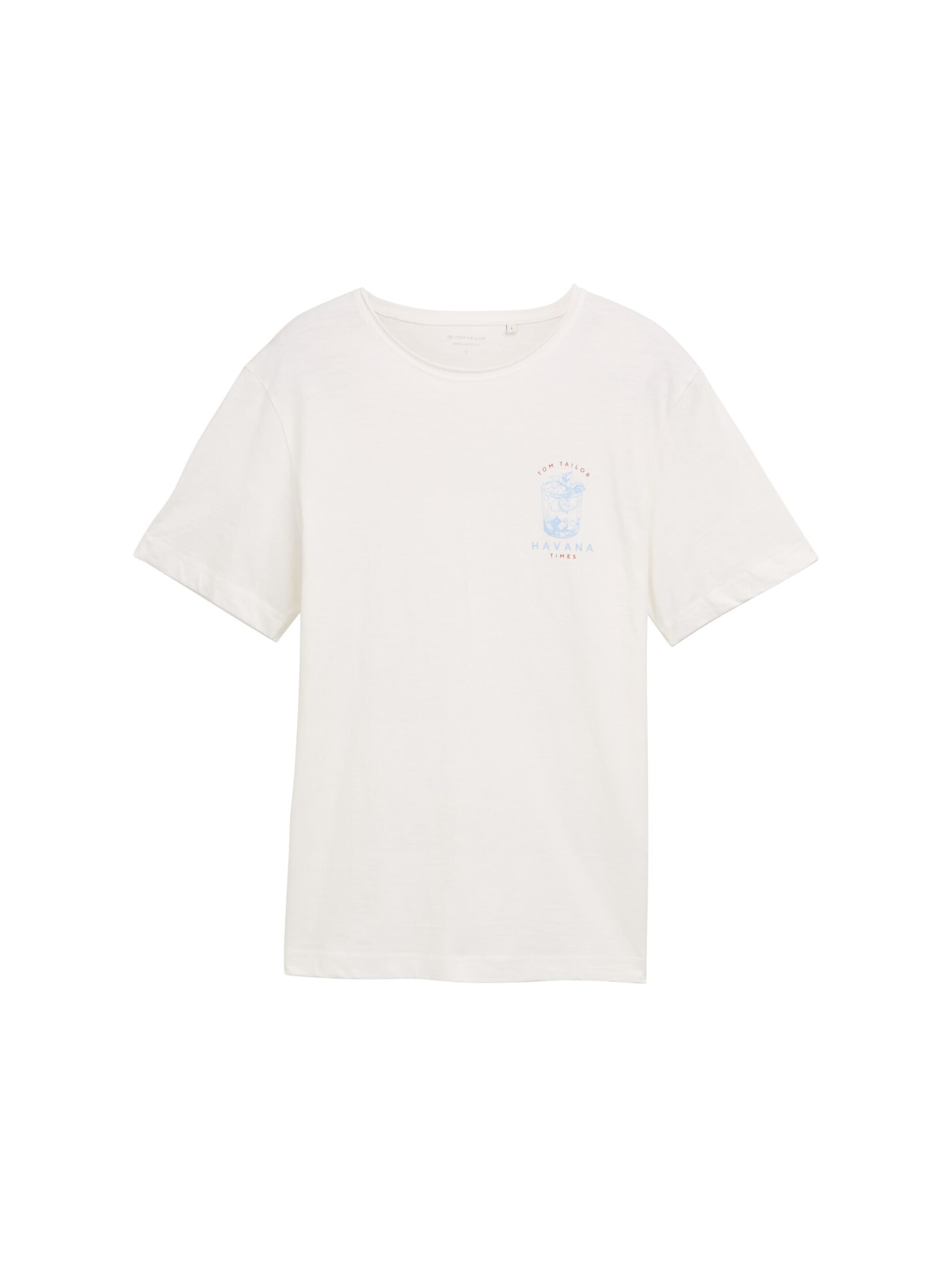 Maglietta di TOM TAILOR in bianco: frontale