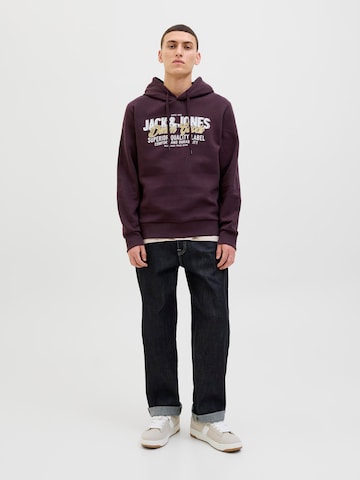 JACK & JONES Sweatshirt in Lila
