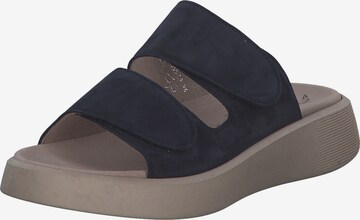 GABOR Mules 'Comfort' in Blue: front