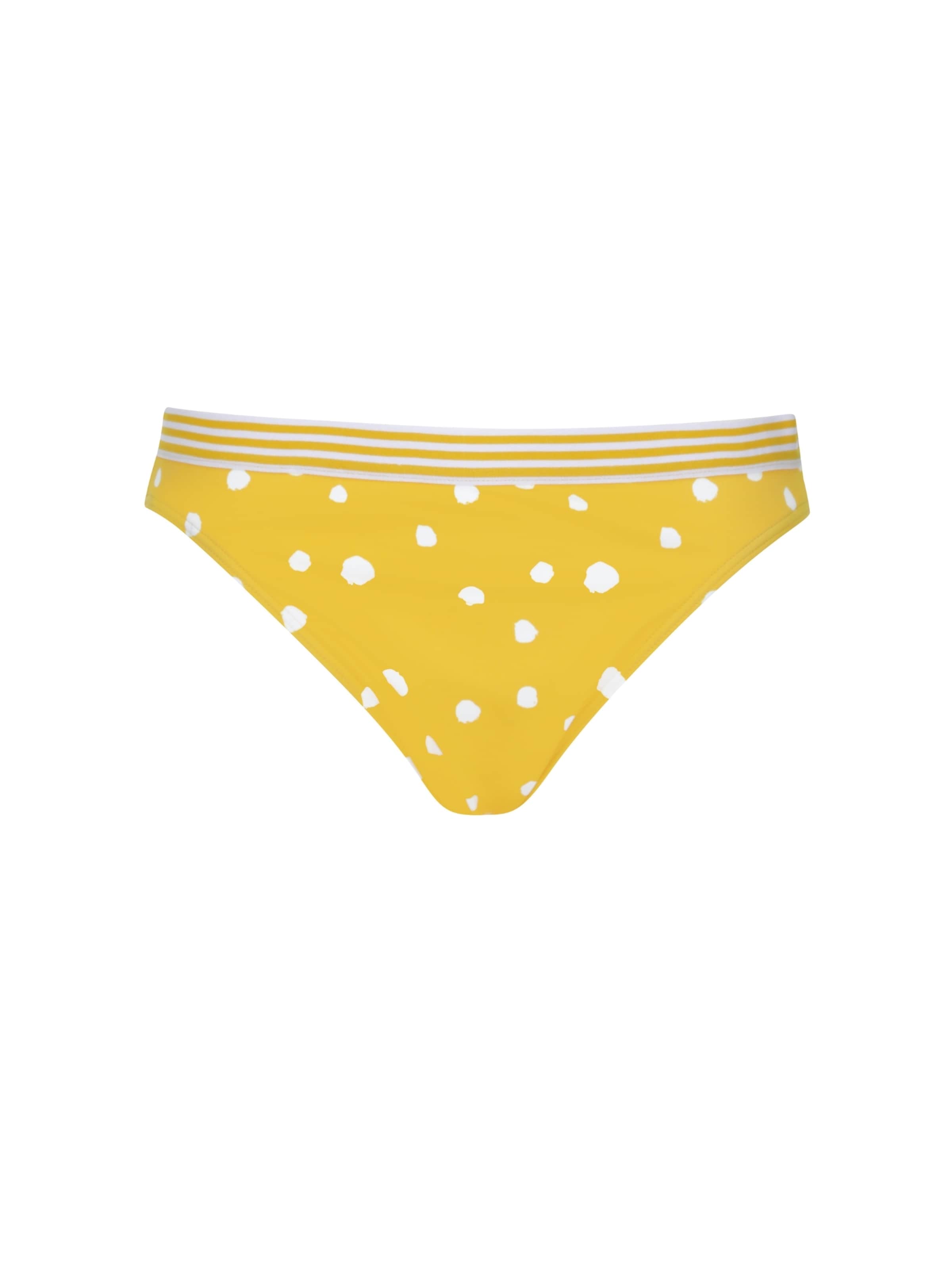 VIVID Spodní díl plavek – žlutá: přední strana