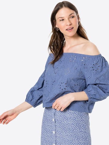 Camicia da donna di GAP in blu: frontale