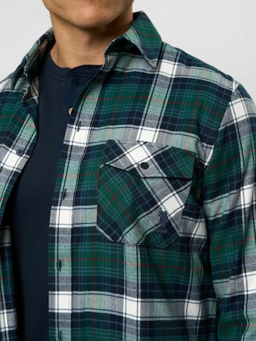 U.S. POLO ASSN. Regular fit Overhemd 'Ruben' in Groen