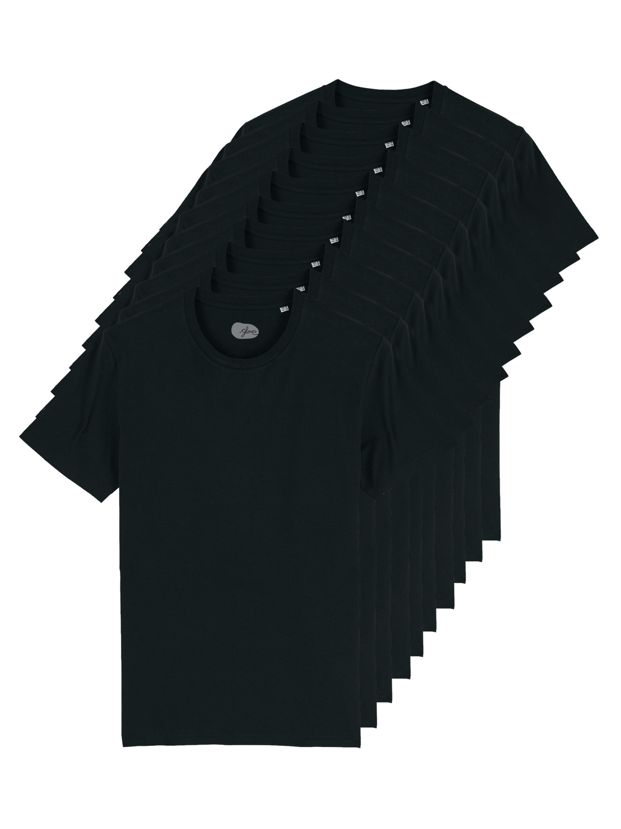 glore Shirt 'Lukii' in Black: front