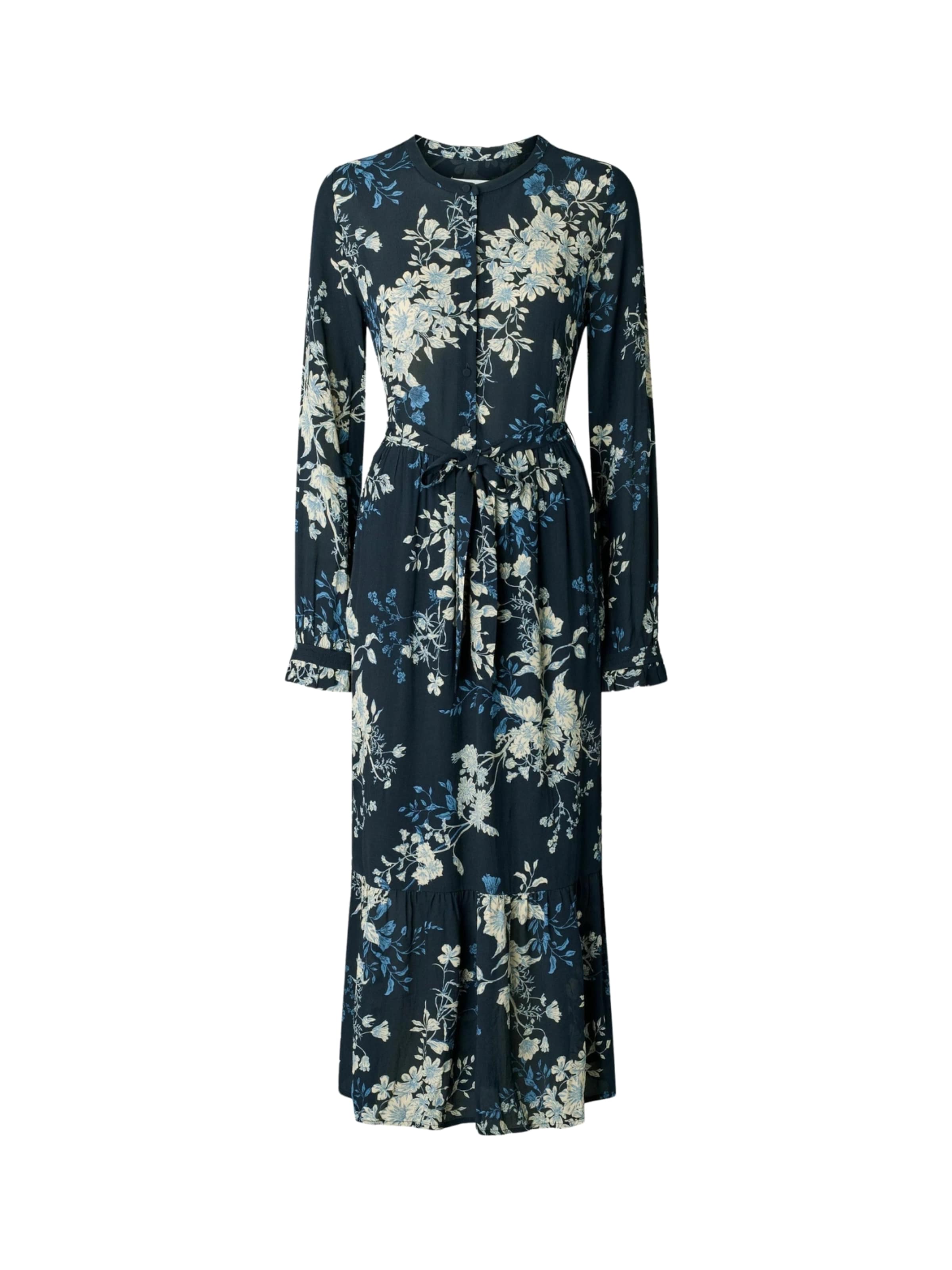 Noa Noa Kjole 'PhilippaNN' i blå: forside