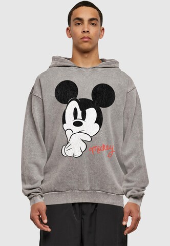 ABSOLUTE CULT Sweatshirt 'Mickey Mouse' in Grey: front