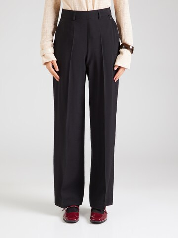 Gang Loose fit Pleated Pants '94JOANA' in Black: front