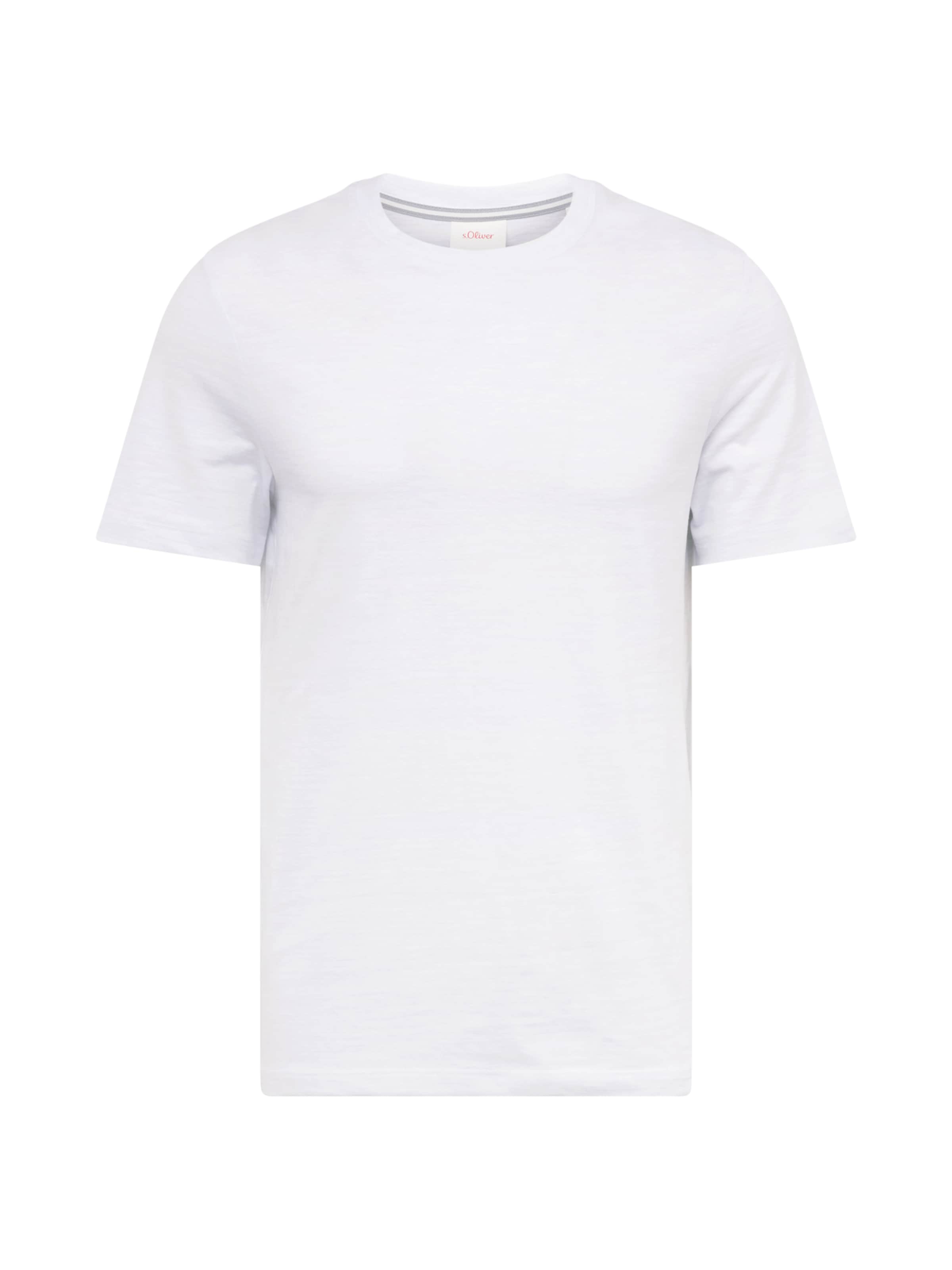 s.Oliver T-Shirt in Weiß: Vorderseite