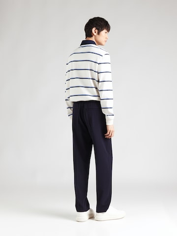 mėlyna Lindbergh Standartinis Kelnės su kantu: galas