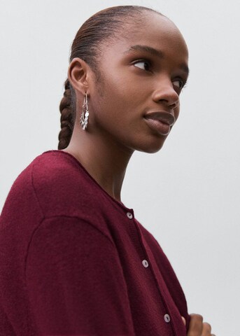 MANGO TEEN Knit Cardigan 'Curly2' in Red