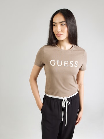 GUESS - Camisa 'CLELIA' em cinzento: frente