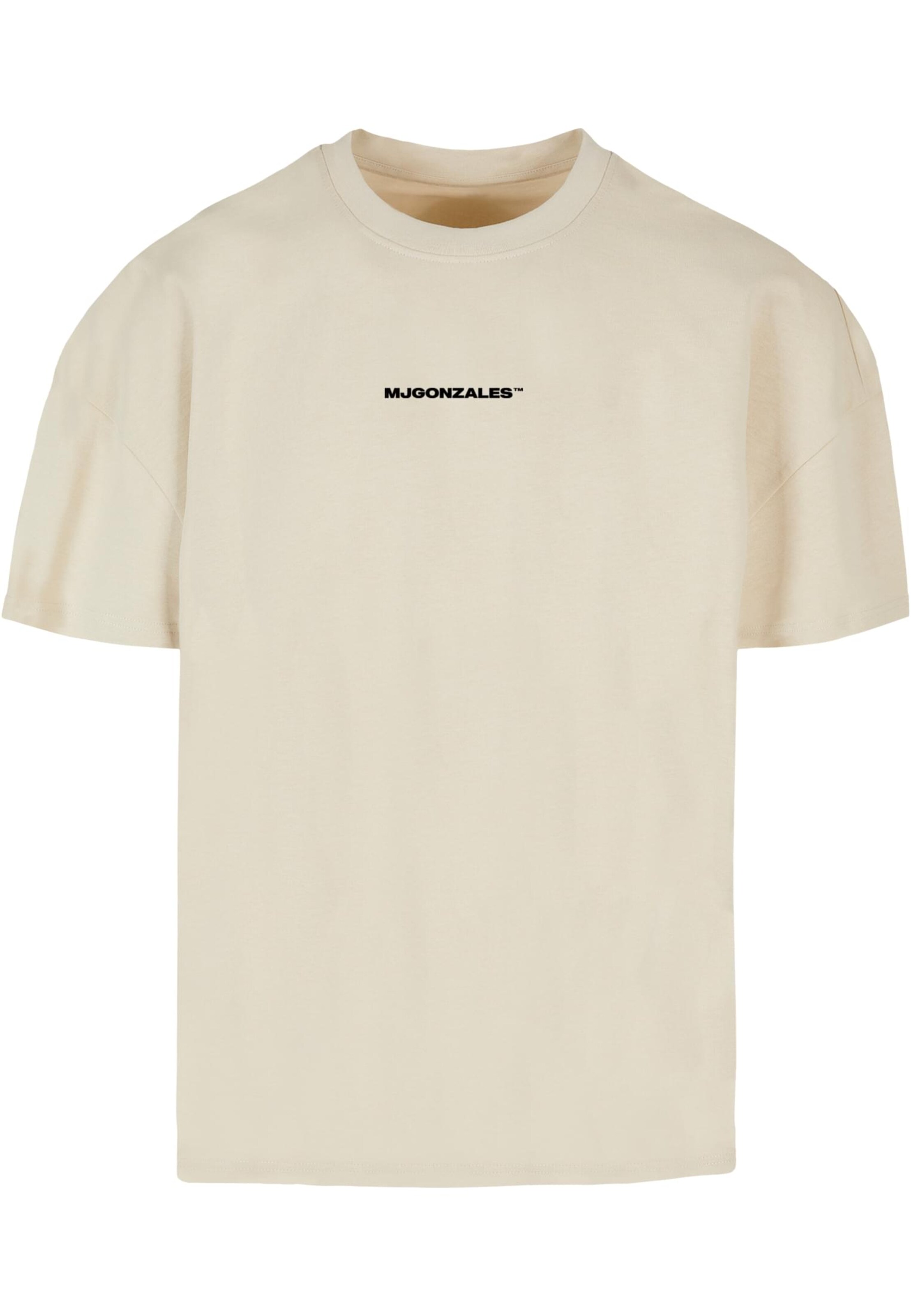 MJ Gonzales - Camisa em bege: frente