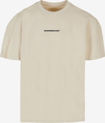 MJ Gonzales T-shirt i beige: framsida