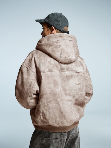 Veste mi-saison Bershka en marron
