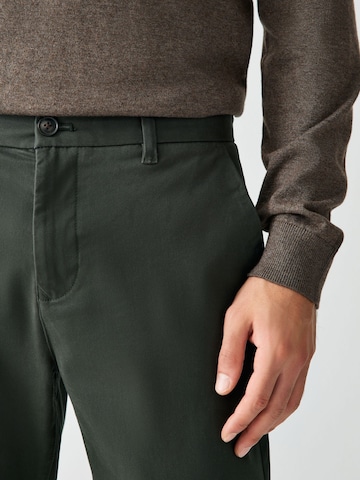 Next Slimfit Παντελόνι τσίνο σε πράσινο
