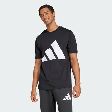ADIDAS SPORTSWEAR Performance shirt 'Essentials' in Black: front