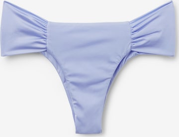 CALZEDONIA SHINY SATIN in Blau: Vorderseite