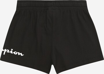 Regular Pantaloni de la Champion Authentic Athletic Apparel pe negru