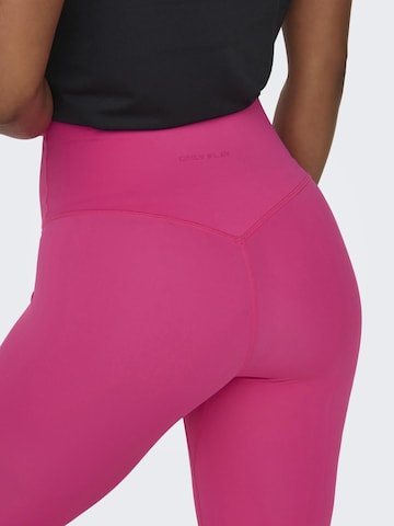 ONLY PLAY Skinny Sporthose 'Jam-Sana' in Pink