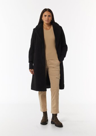 Manteau d’hiver comma casual identity en noir