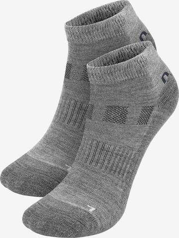 Chaussettes 'Timaru' normani en gris : devant