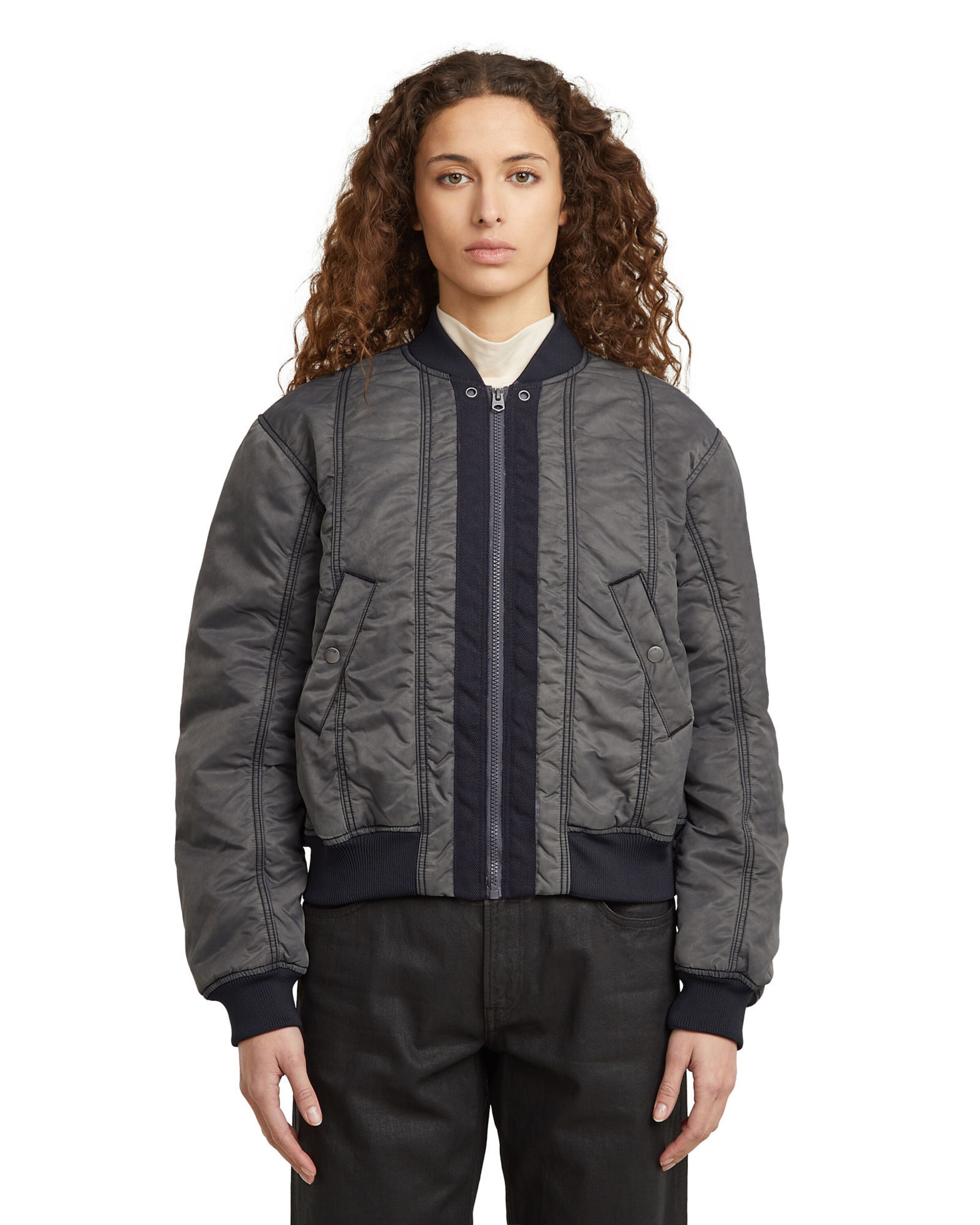 G-STAR Winterjas in Grijs: voorkant