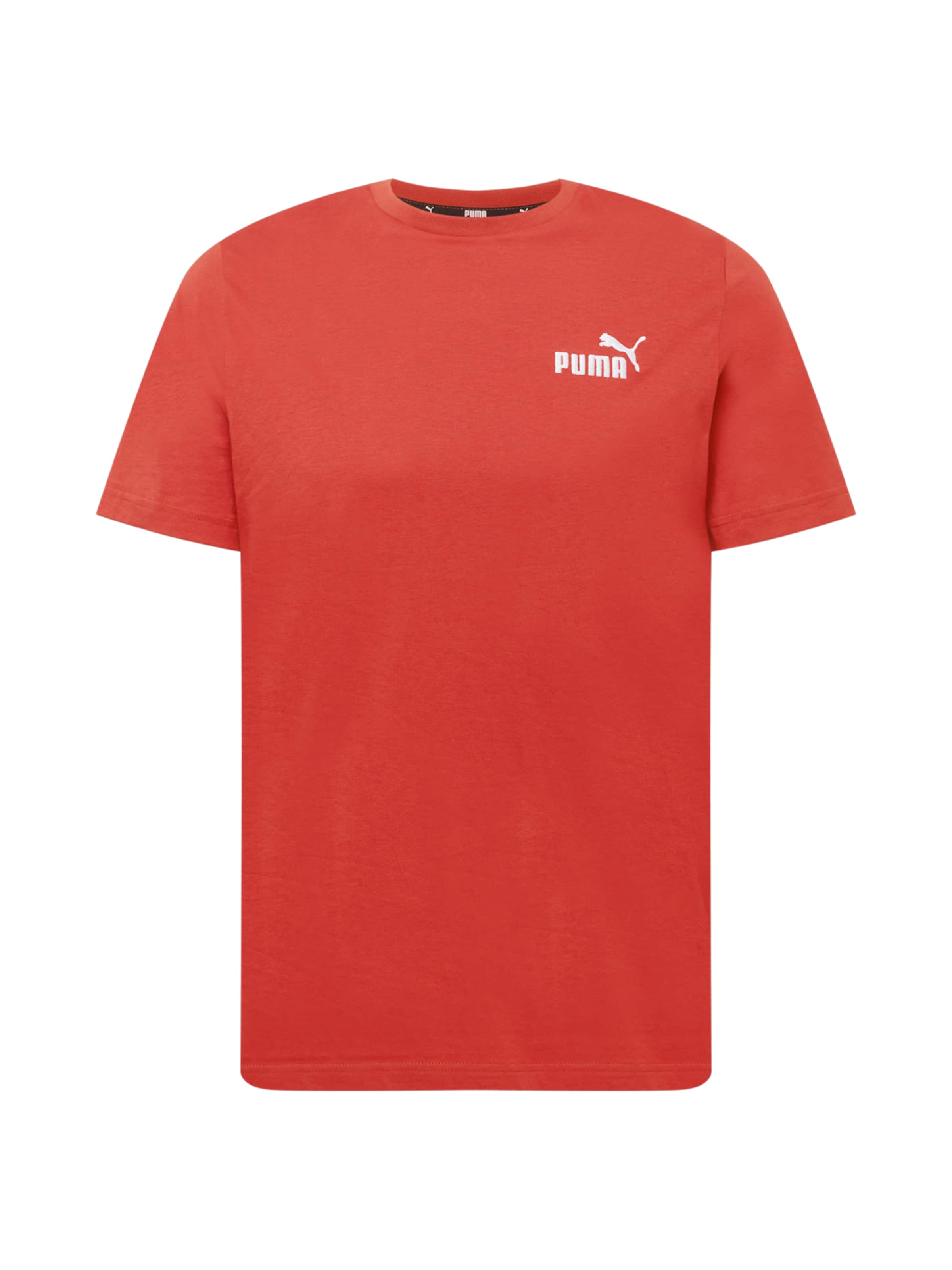 Männer Sportarten PUMA T-Shirt 'Embroidery' in Rot - MB18343