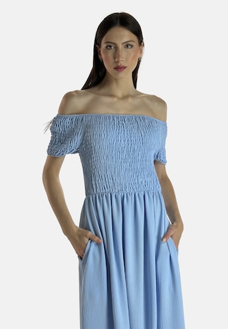Elara Sommerkjole i blå