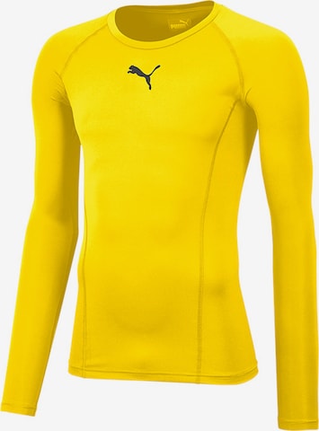 Base Layer 'Liga' PUMA en jaune : devant