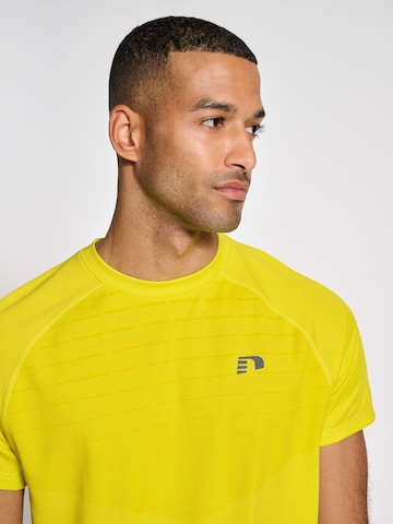 Newline Performance Shirt 'Lakeland' in Yellow