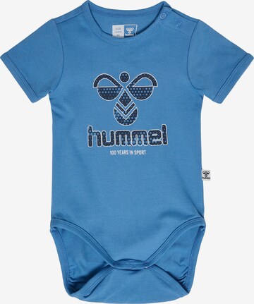 Barboteuse / body Hummel en bleu : devant