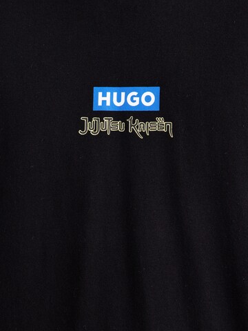 Tricou 'Nichaboso' de la HUGO pe negru