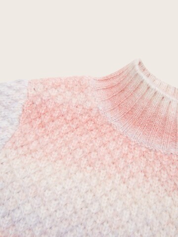 TOM TAILOR Pullover in Pink