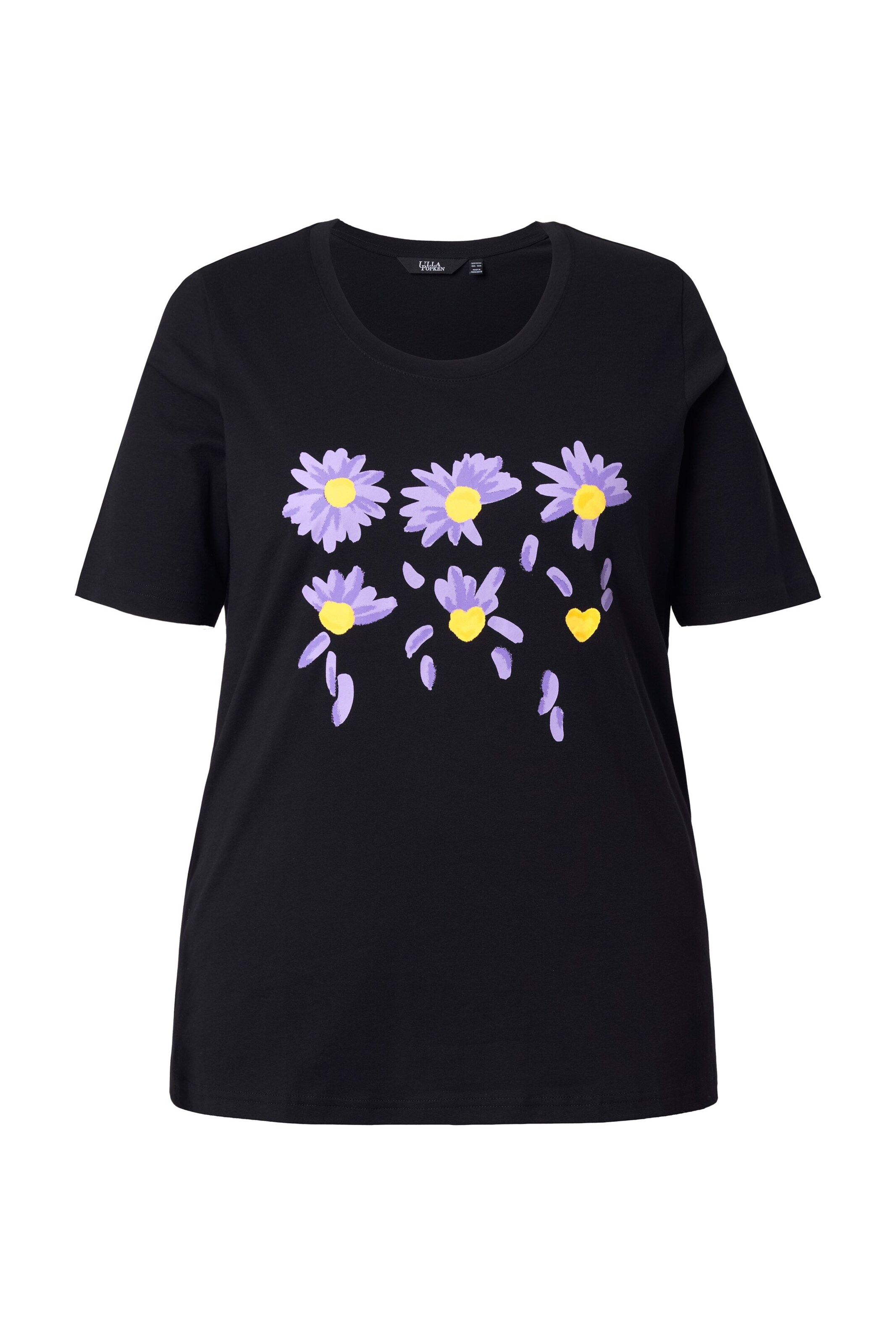 Ulla Popken Shirt in Black: front
