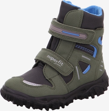 SUPERFIT Snow Boots 'Husky' in Green: front
