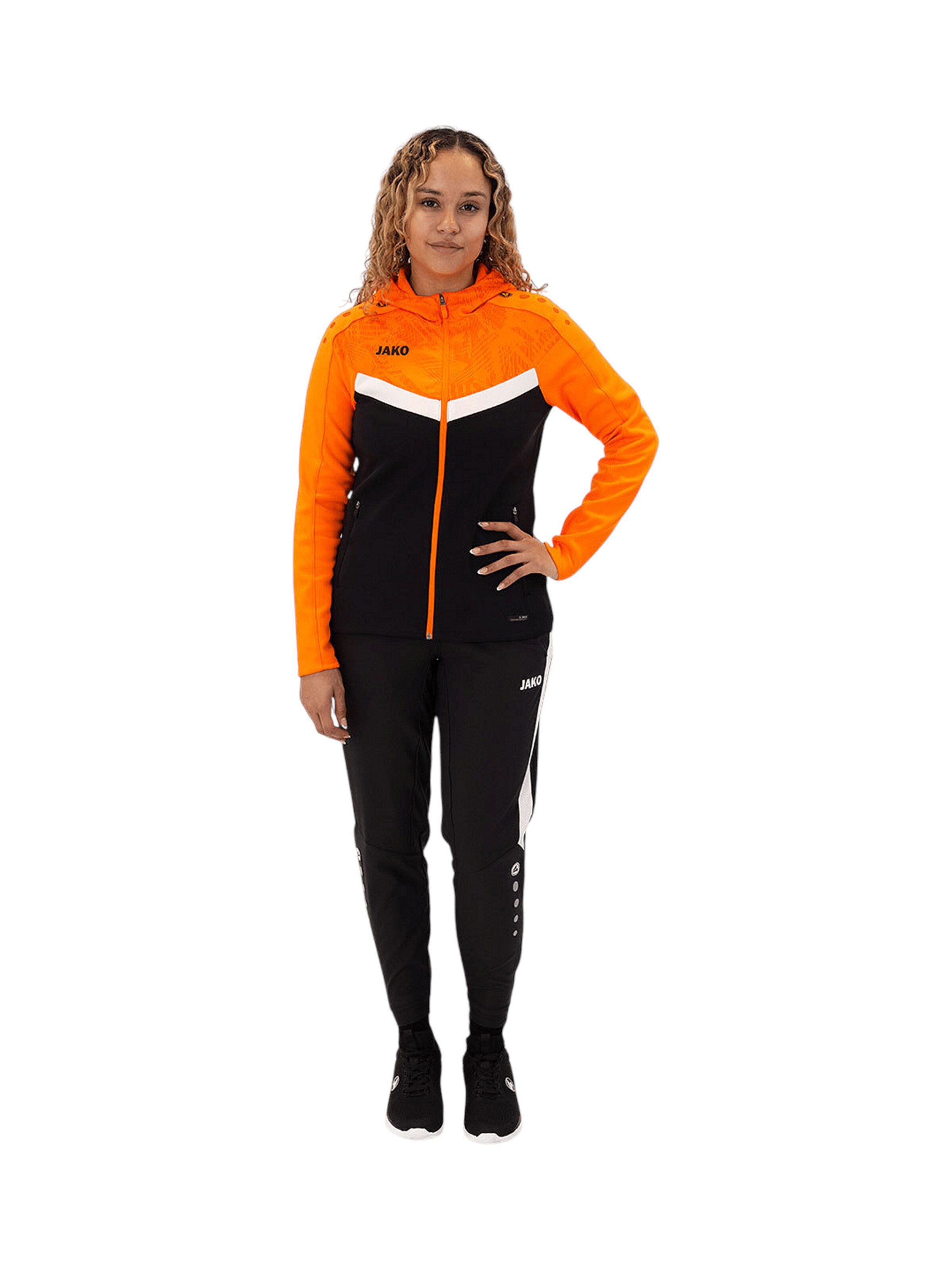 JAKO Athletic Jacket in Orange