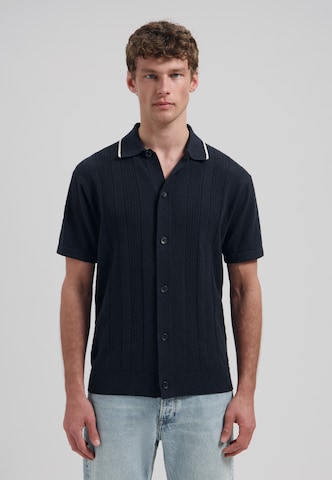 Dstrezzed Regularny krój Kardigan 'Daxton' w kolorze niebieski: przód