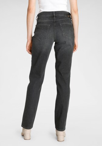 MAC Slim fit Jeans 'Melanie' in Grey