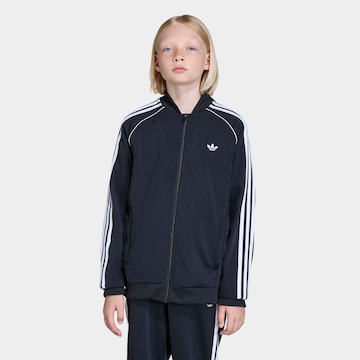 melns ADIDAS ORIGINALS Sportiska jaka: no priekšpuses