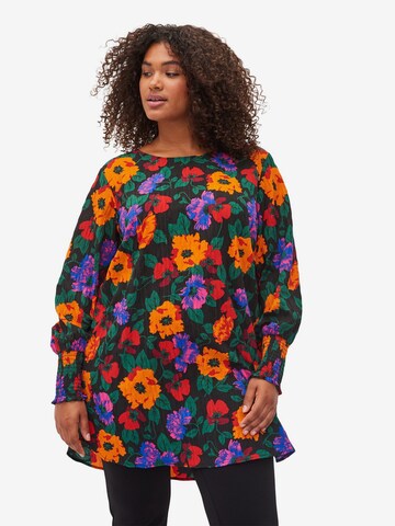 Zizzi Tunic in Mixed colors: front