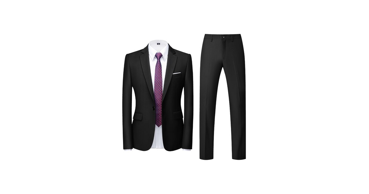 Colbert melange blauw - Comfortabel en Elegant Colbert melange blauw - Comfortabel en Elegant
