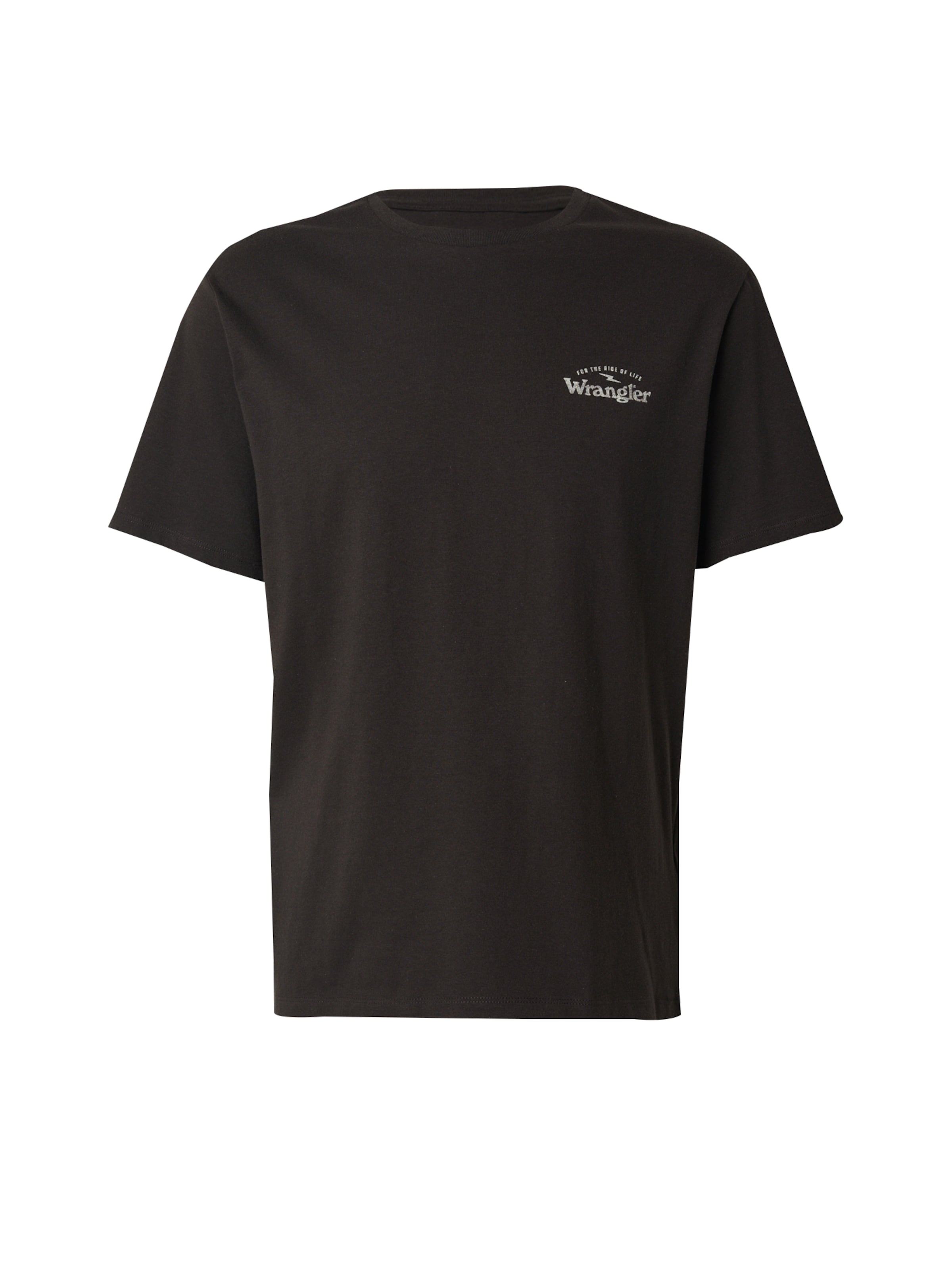 WRANGLER Póló - fekete: elől