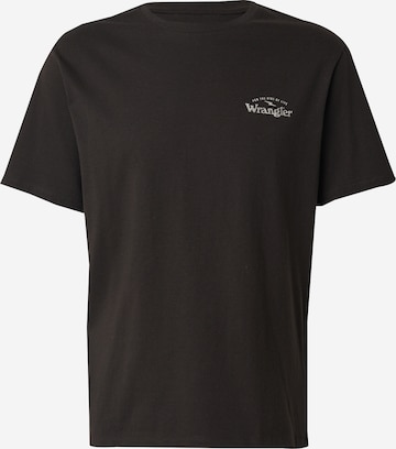 WRANGLER Paita värissä musta: etupuoli