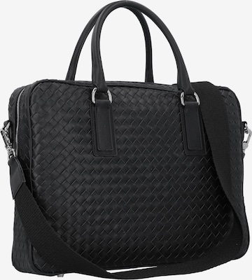 ABRO Handbag 'Lotus' in Black