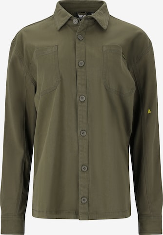 Whistler Athletic Button Up Shirt in Green: front