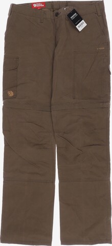 Fjällräven Pants in L in Brown: front