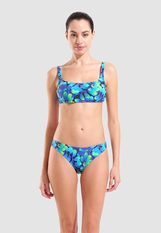 ARENA Bustier Bikini 'WATER PRINTS' värissä sininen
